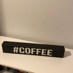 Quill to Paper Brand by Sixtrees #coffee wood sign